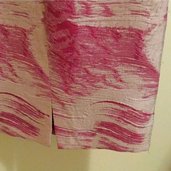 Josette  Cap -Sleeve Sheath Dress, Fuchsia - Picture 6 of 8